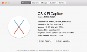 Kaip rasti OS X pavadinimą ir versijos numerį?