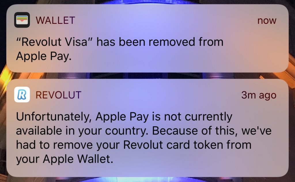 Revolut and Apple Pay